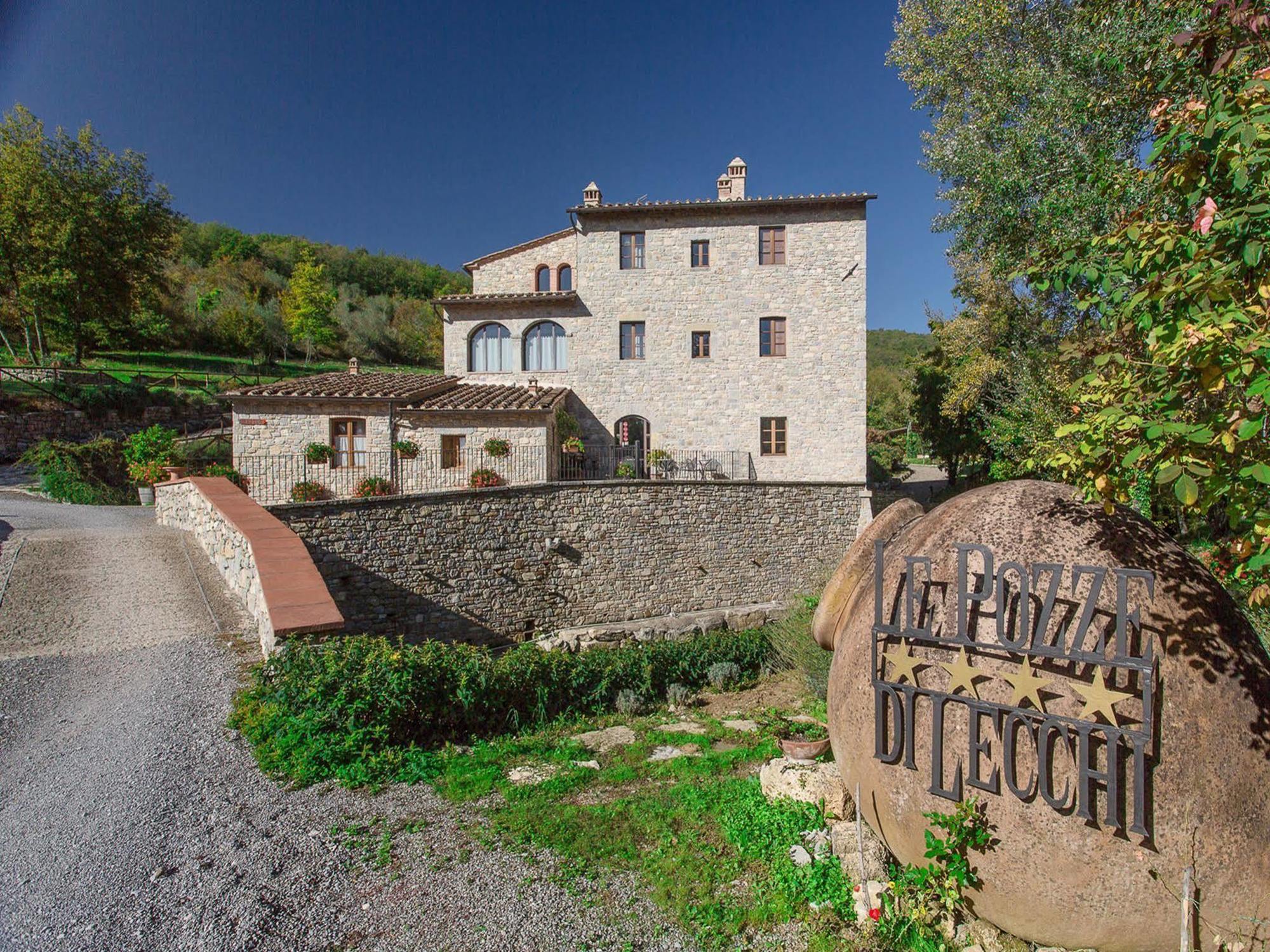 Hotel Le Pozze Di Lecchi Гайоле-ін-К'янті Екстер'єр фото